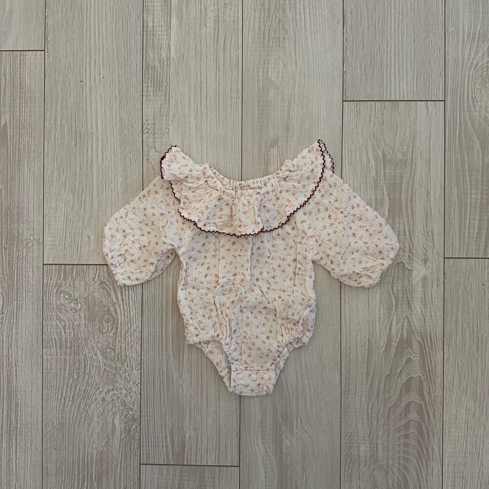 Floral Ruffle Baby Bubble